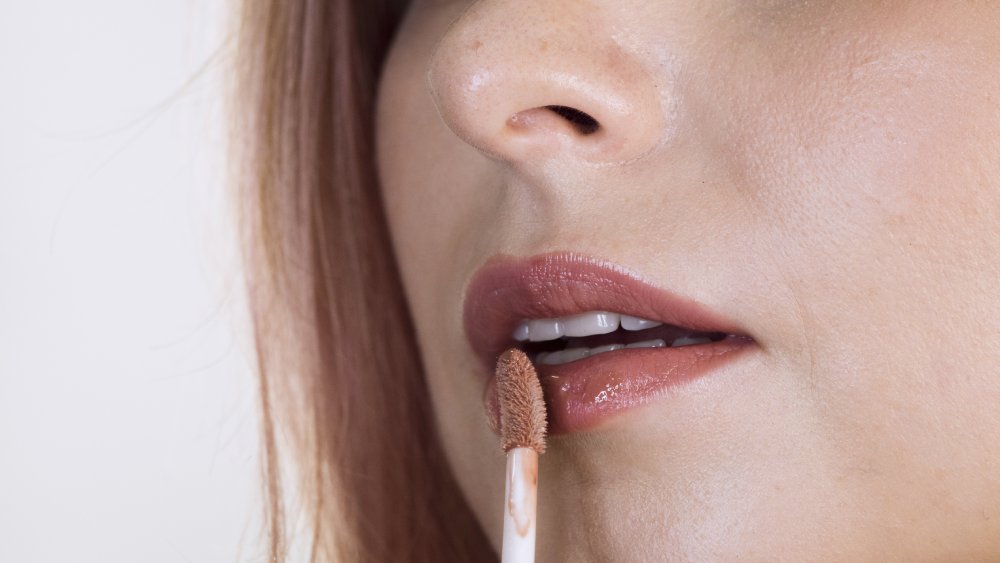 Soft Pink Lip Gloss for lips